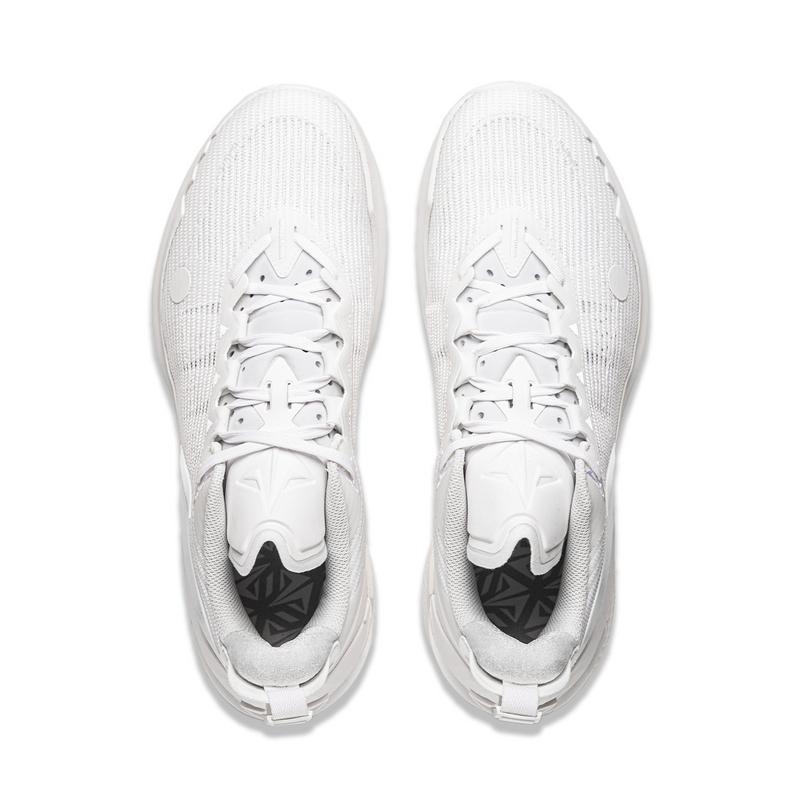 New LiNing JB2 Cushioned Anti Slip Wear Resistant Breathable Lightweight Low Top Basketball Shoes Unisex White ABAT081-53
