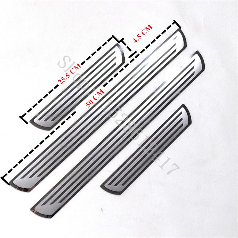 For Ford KUGA Ecosport Escape 2012-2025 Stainless Door Sill Scuff Plate Cover Trim Welcome Pedal Guard Car Styling Accessories