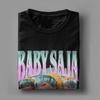 Baby Saja Retro Kpop Demon Hunter Villain Pure Cotton T Shirts  for Couple Summer Awesome Loose Short Sleeve Clothing