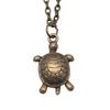 Schildkröte Seestern Muschel Anhänger Antik Bronze Metall Brautkragen Halskette für Strandhochzeit Trendiges Geschenk