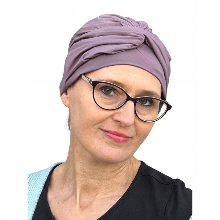 Sara Blue Bamboo Turban Hat for Every Woman