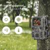 2-pack Outdoor Mini Hunting Camera 20mp 1080p Wild Trail  Infrared Night Vision Outdoor Motion Activated Scouting Po Trap