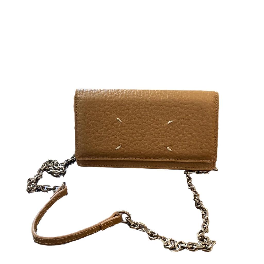 Genuine Leather Women's Chain Bag 2024 - Korean & Japanese Fashion Small Oblique Shoulder Bag, First Layer Cowhide, Niche Design