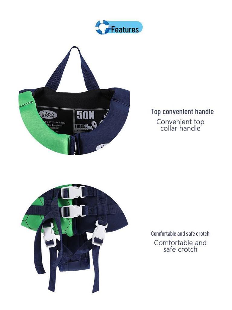 Children's Cartoon Animal Swimming Buoyancy Vest Swimsuit