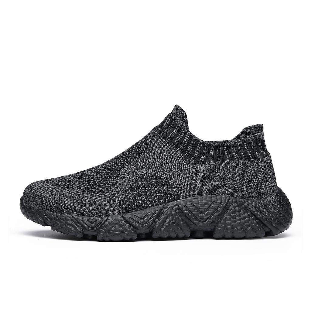 2024 New Men Sneakers Summer Fashion Casual Running Shoes Slip-on Comfortable Walking Shoes Socks Design Jogging Vulcanize Shoes