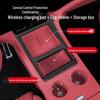 AITO M8 Center Console Cup Holder Wireless Charger & Armrest Storage Silicone Car Interior Decor.