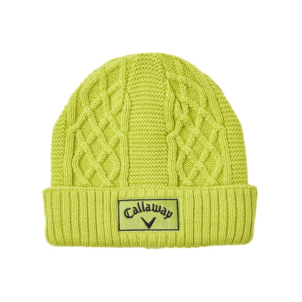 Callaway Knit Cap Golf Hat C24291122 Green Men's (Brand Logo) / / 1130_Light