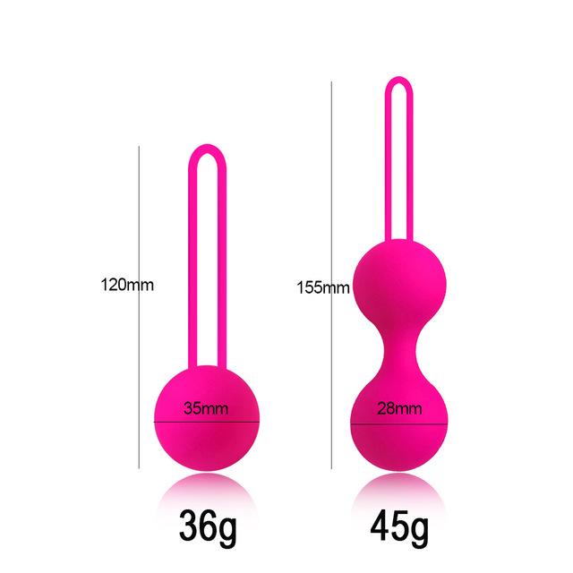 Safe Silicone Smart Ball Kegel Ball Ben Wa Ball Vagina Tighten Exercise Machine Vaginal Geisha Ball Sex Toys for Women