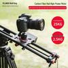 YELANGU Portable Electric Video Slider with Wireless Remote Control for DSLR Cameras