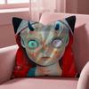 H-Hikari Shimoda IllustrationS Cushion Cover Multi-Scene Pillow Cover for Home & Car - Reversible, Soft & Durable for Daily Use