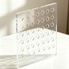 Transparent Acrylic Perforated Board Wall Storage Display Board Foyer Study Partition DIY Splicing Tool Material Rack Balcony Anti Fall Mesh Mat