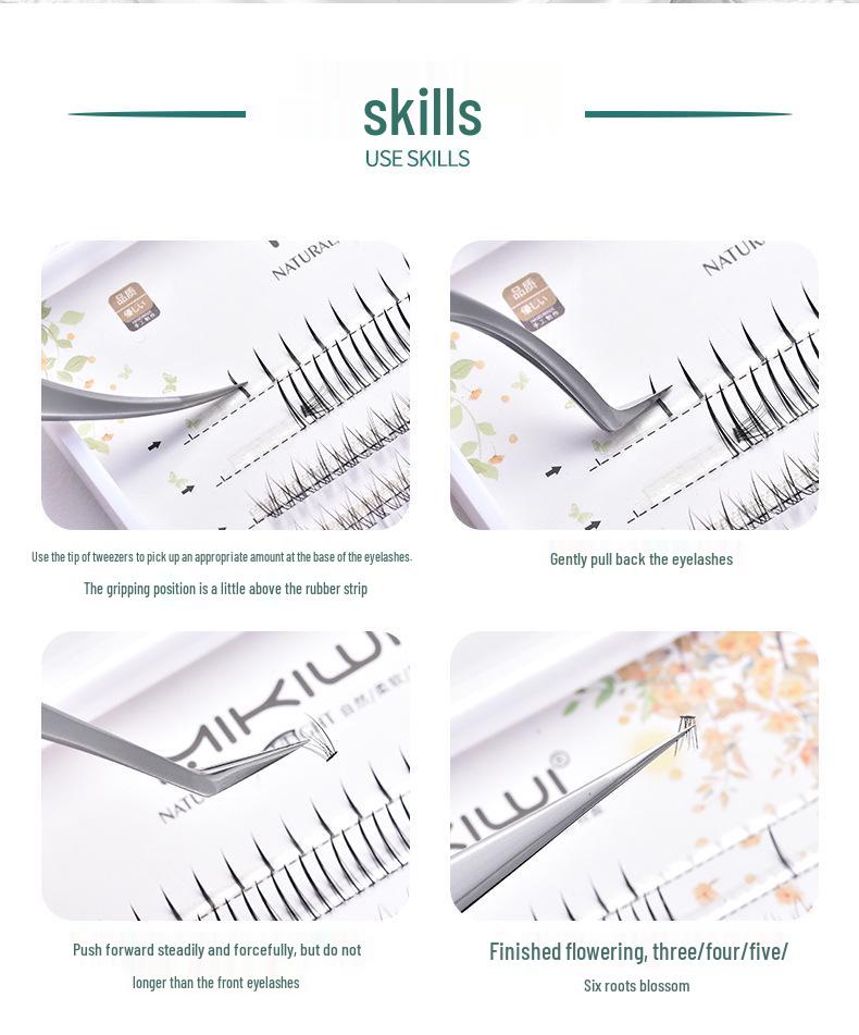 Stainless Steel Precision Eyelash Extension Tweezers - Phoenix & Princess Styles for Technicians