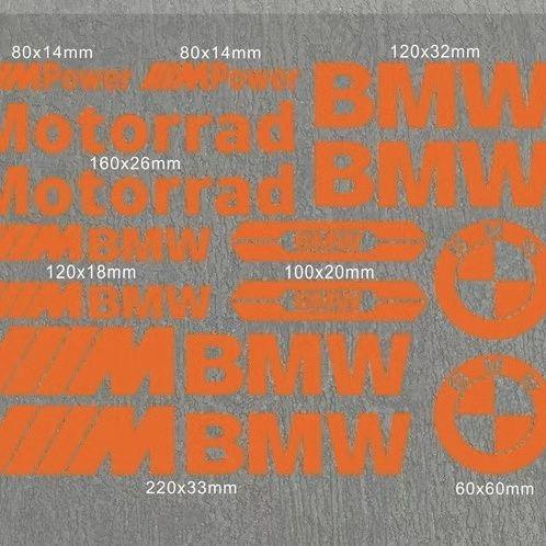 CLUZ8 For BMW E93 F10 F20 F30 F40 F15 F25 F26 F31 F49 F86 M3 M5 X3 x1 e46 M Moto Sticker Body Bumper Motorcycle Vinyl Decal Car Tuning