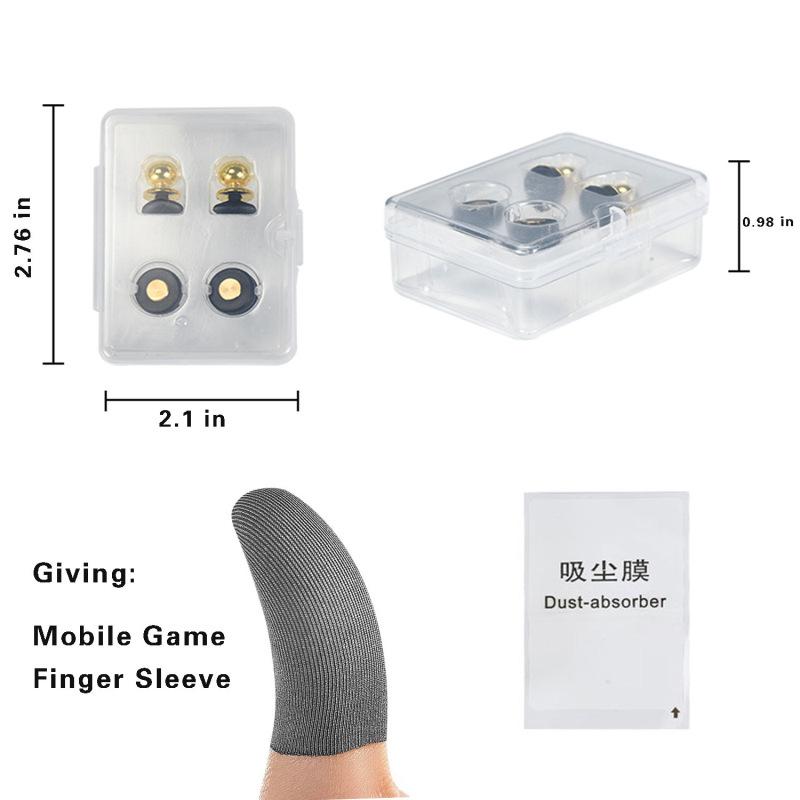 Mobile Phone Game Joystick Set Game Control Touch Screen Game Joystick Touch Controller for Android Mobile Tablet Smart Phone