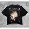 Men T-shirt Silent Hill 3 Men Women T Shirt Horror Game Fun TShirt Short Sleeve O-Neck TShirt Cotton Vintage Large Size Tshirt