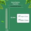 Yicang Extended Disposable Round Bamboo Chopsticks