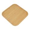 Kitchen Square Bamboo Serving Tray Tableware Tray Long Lasting Durability