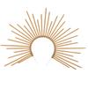 Women Head Jewelry Stylish Sun Headband Fashionable Headpiece Elegant Headpiece Alloy Material for Parties and Weddings