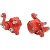 2 pièces étrier de frein avant et arrière de remplacement pour 47cc 49cc 2 temps Pocket Bike Mini Dirt Bike