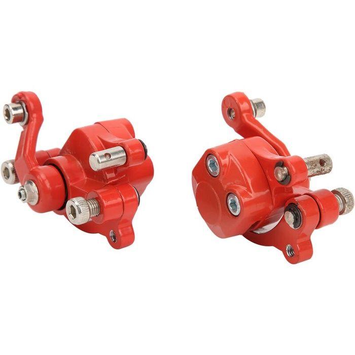 2 pièces étrier de frein avant et arrière de remplacement pour 47cc 49cc 2 temps Pocket Bike Mini Dirt Bike