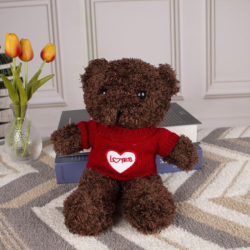 Sweater Bear Doll Birthday Gift Teddy Bear Plush Toy Doll
