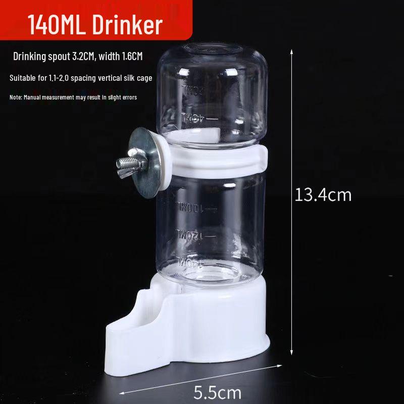 Automatic Bird Water Feeder for Budgies, Lovebirds, and Cockatiels - Essential Bird Supplies