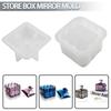Diamond Texture Storage Box Silicone Mould Jewelry Box Epoxy Resin Casting Mold