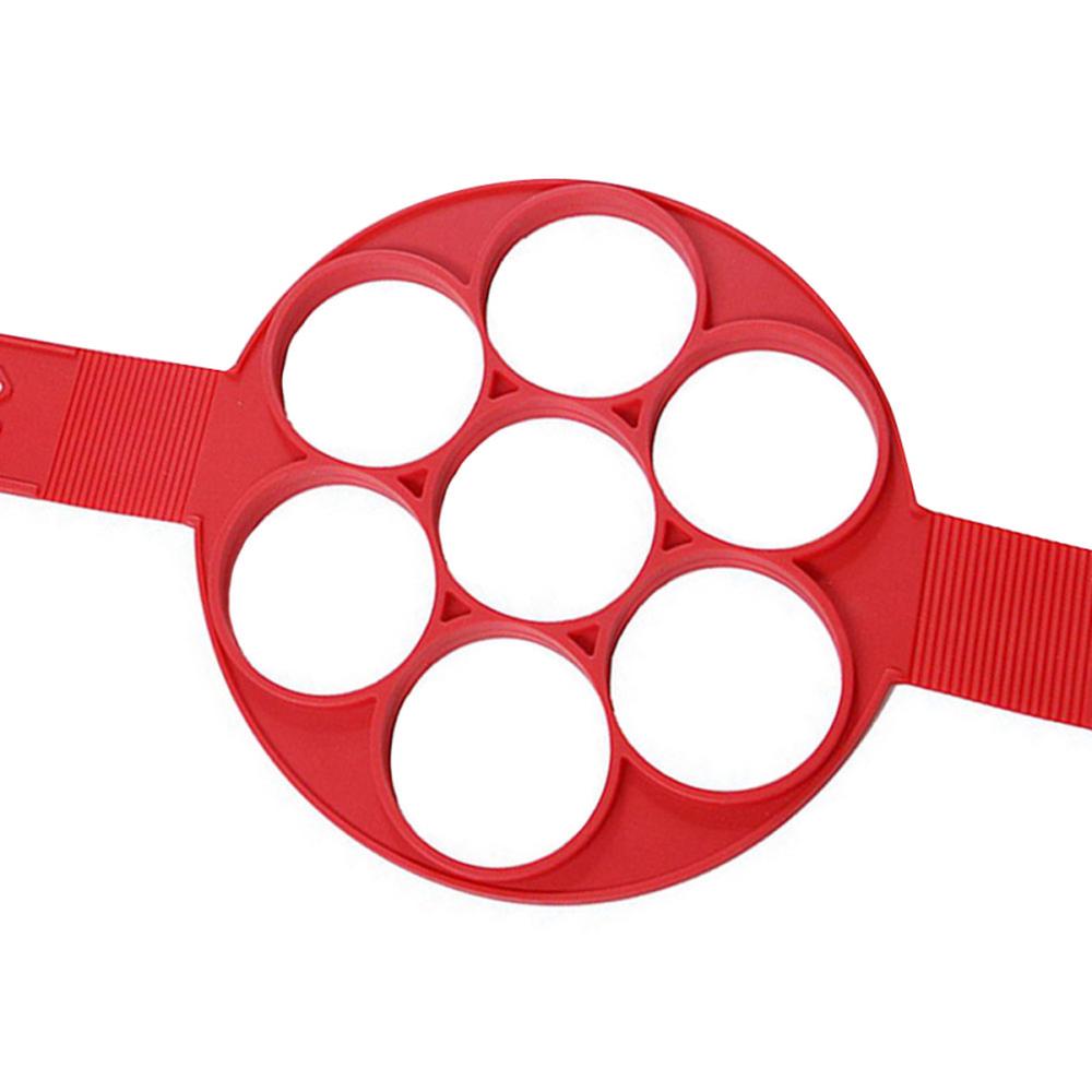 Silikonform Pfannkuchen Ei Ring Maker Antihaft Easy Egg Omelette Küchenhelfer Kochutensilien