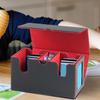 Card Deck Boxes Magnetic Closure Organizer Bin Container Deck Case With Dice Tray For Trading Gathering Sports Playing
