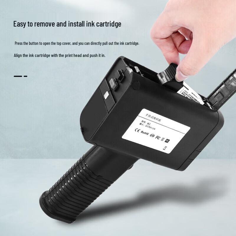 M2 Handheld Inkjet Printer Fast-Drying Black Ink Cartridge