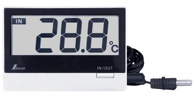 Shinwa Sokutei Digitalthermometer Smart B Außensensor 73117 Innen/Außen/Wasserdicht