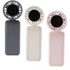 Handheld Turbo Fan 5 Levels Adjustable Quiet Folding Digital Display Portable Mini Pocket Fan with S