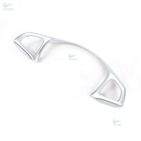 ABS Chrome Steering Wheel Frame Cover For Mercedes C E GLC CLA Class W205 W213