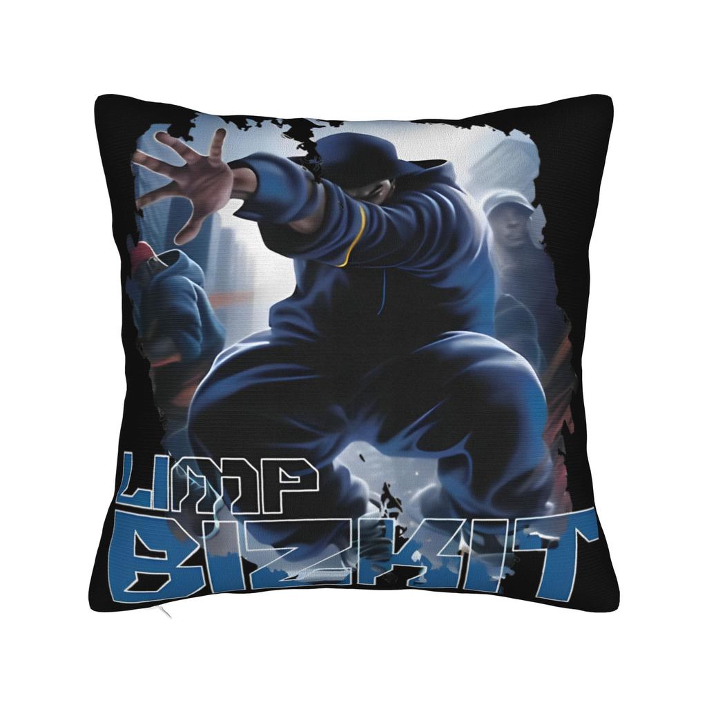 Limp Bizkit Square Pillow Cases Music Tour Band Cushion Covers Awesome Polyester Decor Pillowcase for Seat cm