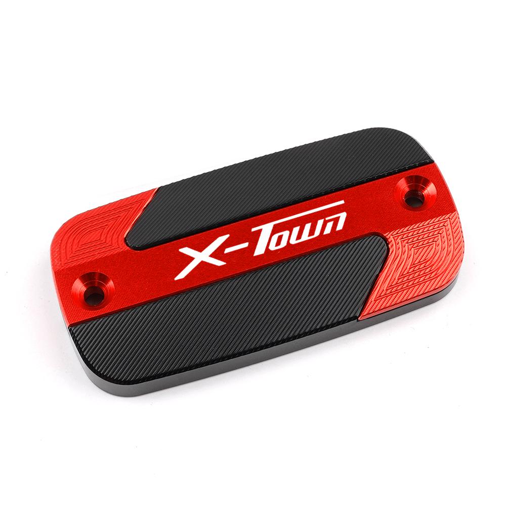 

Для KYMCO Xtown300i X-TOWN 125i 300i x city 125 300 новейший мотоцикл с ЧПУ передний тормозной бачок крышка бака для жидкости масло 1 piece Red
