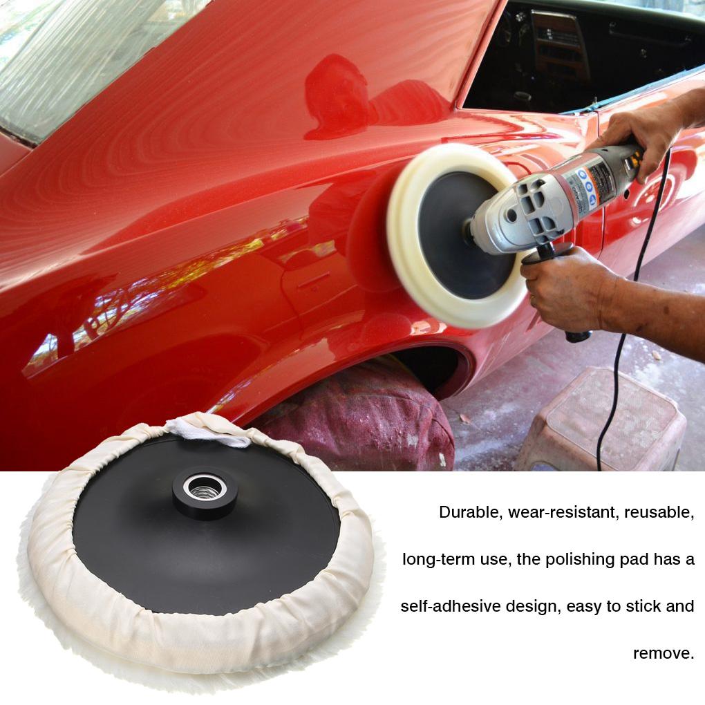 Mașină de lustruit tampon autoadeziv lustruit tampon reutilizabil portabil 7 inch auto curățare accesoriu