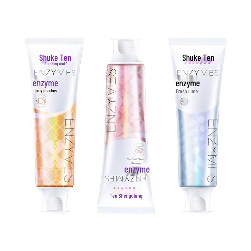 Shuke Whitening Enzyme Toothpaste Multi-Flavor Pack