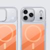 Official Color Clear Magnetic Phone Case For iPhone 17 Pro Max 17 Air 17Pro For Magsafe Metal Lens Protector Shockproof Cover