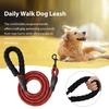 Strong Dog Leash with Soft Padded Handle Reflective Nylon Pet Traction Rope 360-Degree Rotating Leash for Small To Medium Dogs