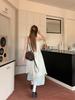 Sweet Retro Floral Lace Tassel Slip Dress for Beach Vacation