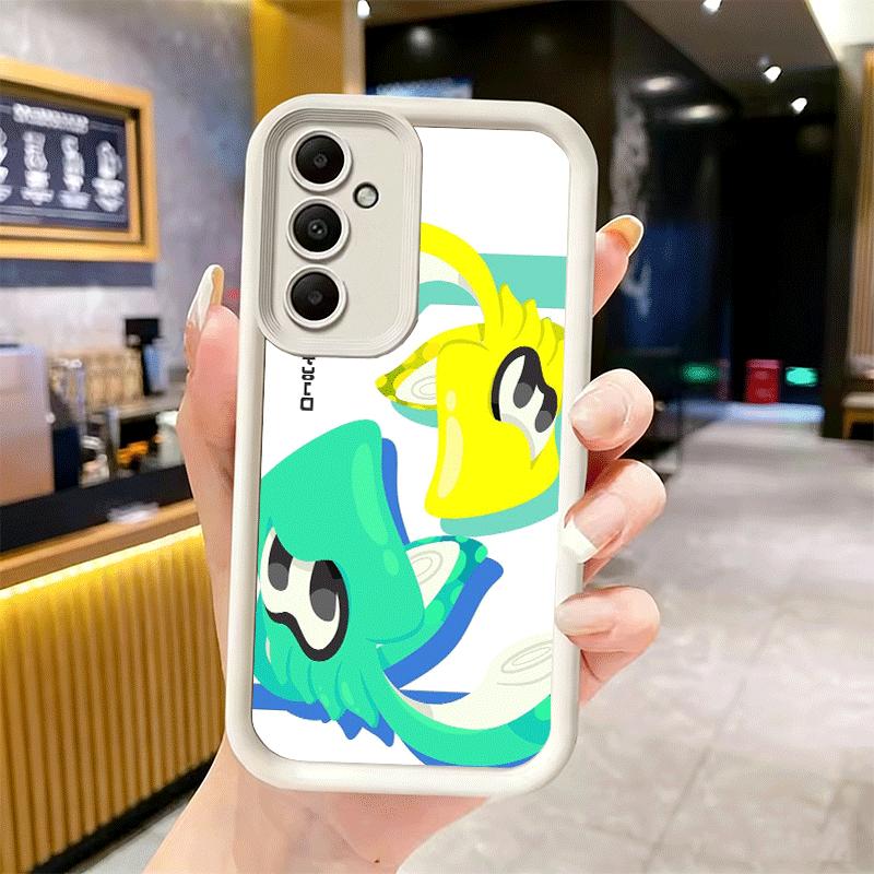 Phone Case for Samsung Galaxy A17 A16 A15 A14 A13 S-Splatoons Game A56 A36 A26 A55 A35 A25 A54 A34 A24 A53 A33 A23 A07 A06