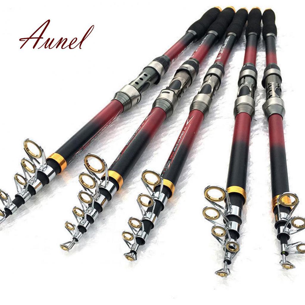 Buy Telescopic Durable Light Outdoor Sea Fishing Rod Stick Carbon Resin ...