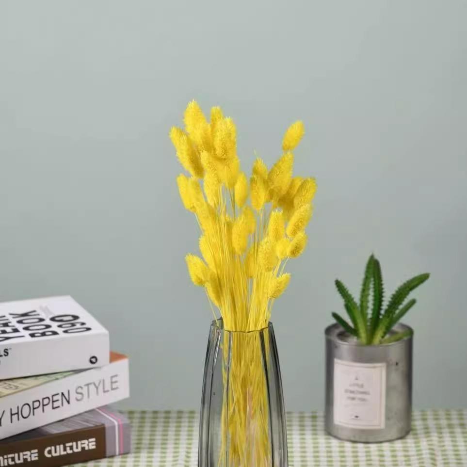 Preserved Eucalyptus & Sunflower Bouquet with Baby's Breath and Reeds – Perfect for Living Room Decor or Photography