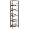 Bookshelf 5 Tiers 50 x 33 x 188.5 cm Engineered Wood Reclaimed Wood