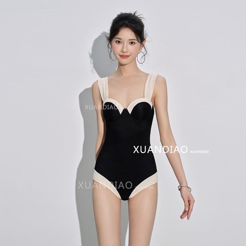 Morning Fog Camellia Swimsuit Women s Hot Sexy Pure Desire Vacation High-end Meat-covering L