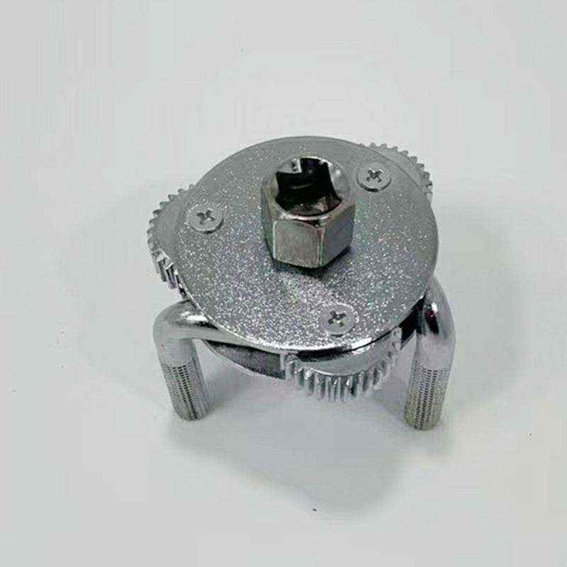 Ölfilterschlüssel-Demontage- und Entfernungswerkzeug, universell verstellbare Drei-Backen-Werkzeuge, geeignet für Auto-LKW-Hochleistungsfilter