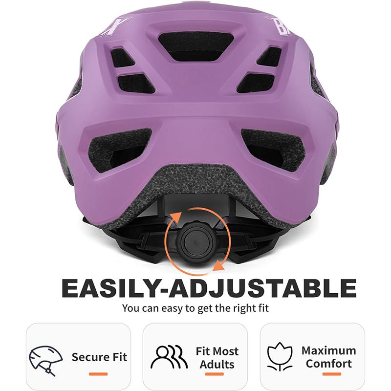 Casque de vélo, Casque de VTT Casques pour Hommes Femmes Adultes Jeunesse