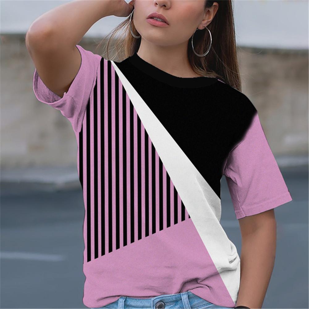 

Женские футболки, модные винтажные футболки с 3D принтом и бабочкой, пуловер с круглым вырезом, женские повседневные летние футболки с коротким рукавом 2XL