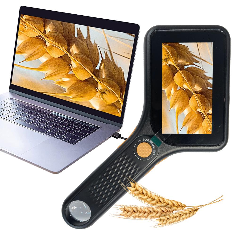 

500X Portable Handheld Microscope 2MP HD Electronic Coin Magnifier 3Inch IPS Screen Microscope Camera for Jewelry Watch Repair China Mainland