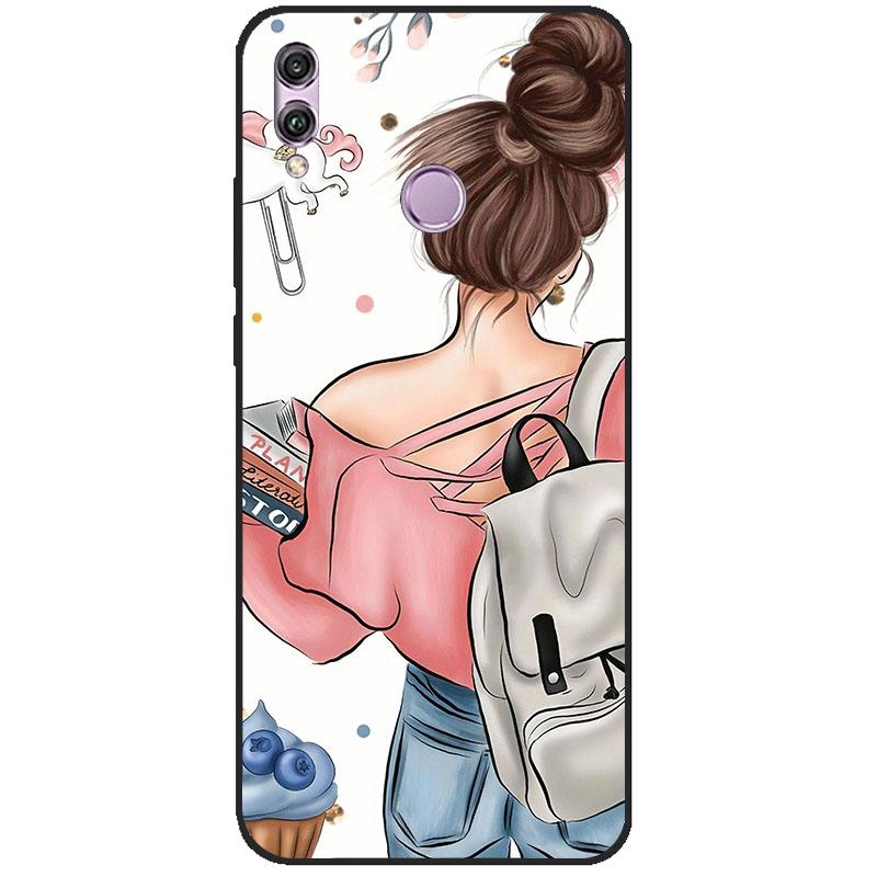 For Honor 8X Case 6.5" TPU Fashion Cover For Honor 8X 8x Soft Silicone Phone Shell For Huawei Honor 8X 8 X Protective Case Coque
